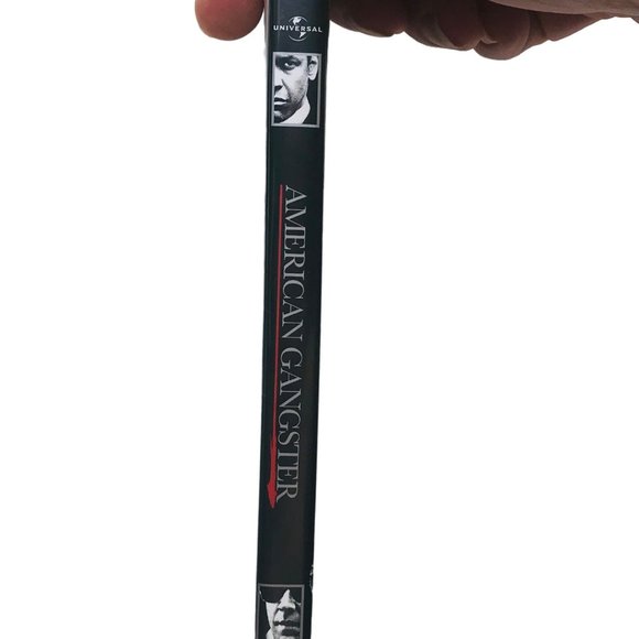 American Gangster DVD 2009 Denzel Washington Not Wrapped But End Seal Intact - Picture 3 of 10